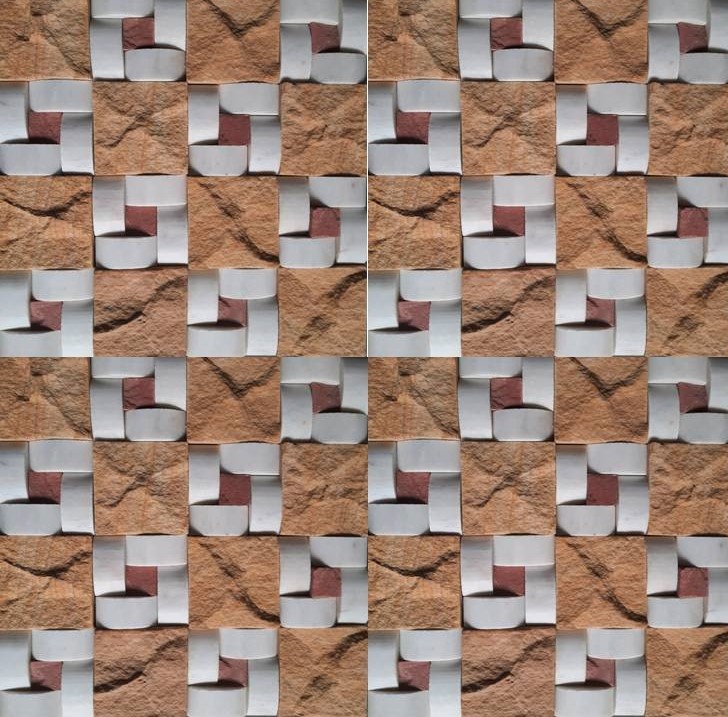 Designer Stone Mosaic Wall Cladding Tiles